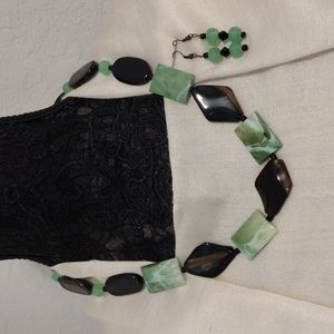 🎀 Fashion Statement Necklace Set 2pc.